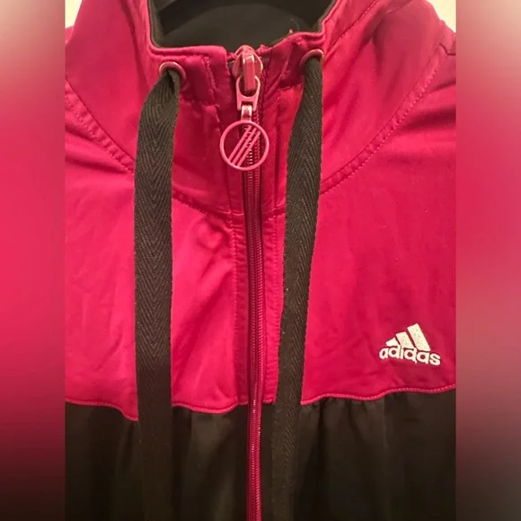 Adidas Track Jacket with Embroidered Logo - Picture 3 of 9
